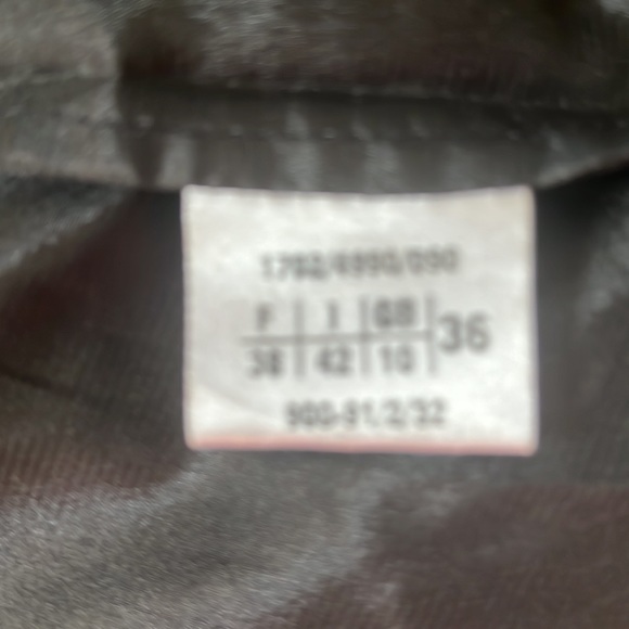 Vintage French style high waist Black goldbeaded sequined formal skirt waist 26” - Picture 8 of 9